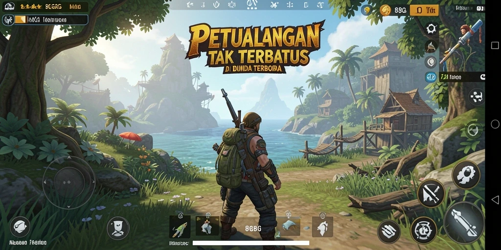Gameplay seru dan menakjubkan di dunia terbuka 8G8G.