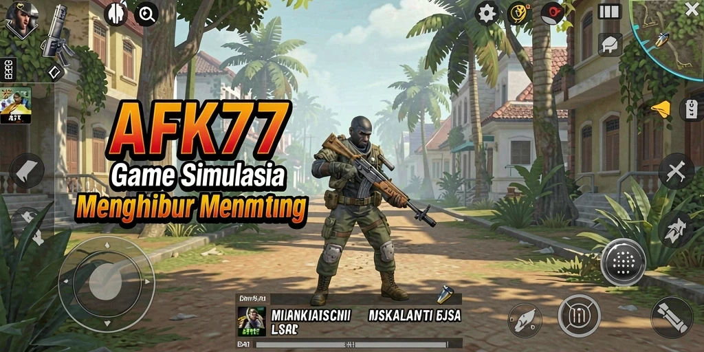 Screenshot AFK77 menunjukkan gameplay menarik dalam simulasi yang mendalam.