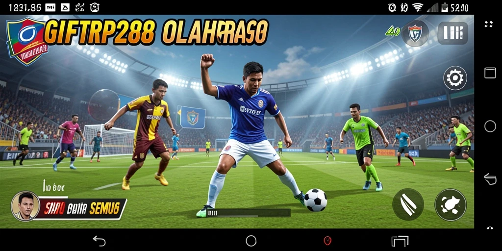 Gameplay seru dari GIFTRP288 menampilkan aksi olahraga yang mendebarkan.