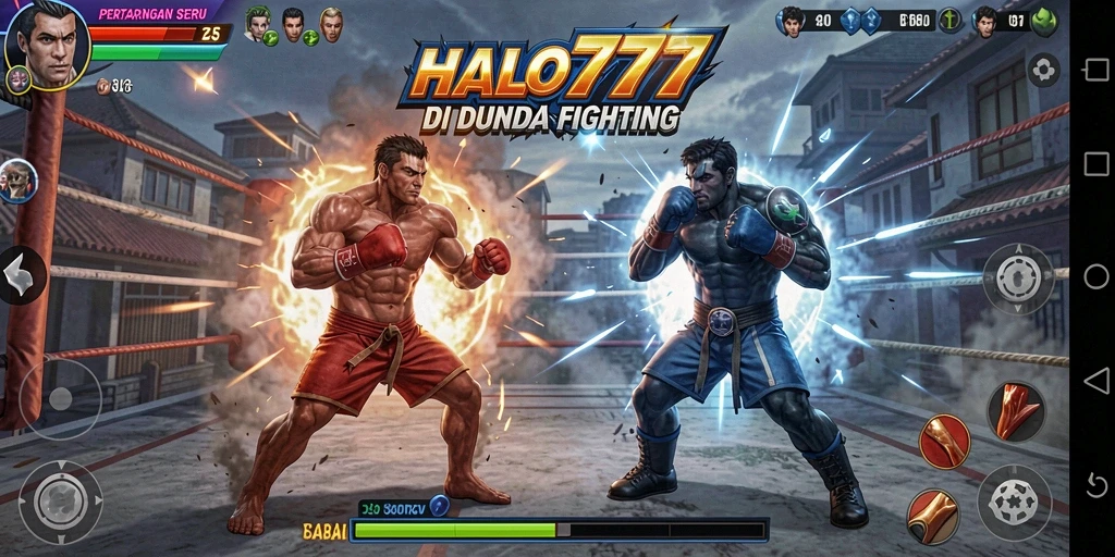 Gameplay seru HALO777 dengan berbagai aksi pertarungan.