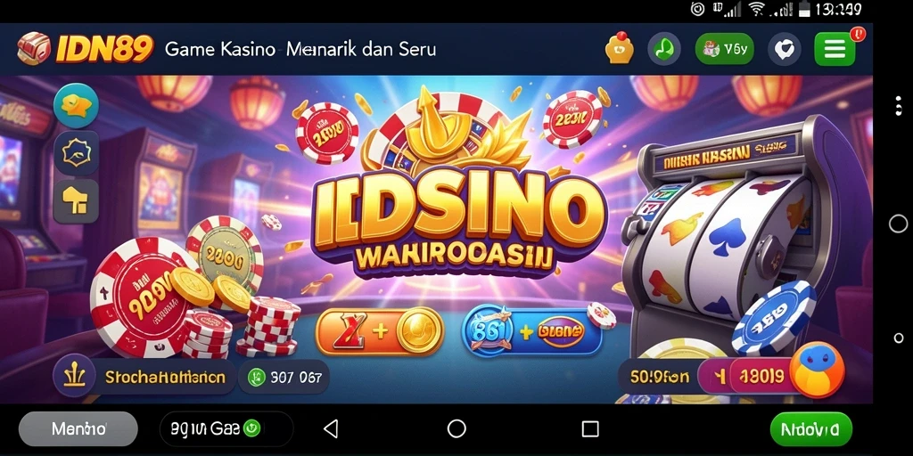 Tampilan gameplay seru di IDN89 dengan grafik menawan.