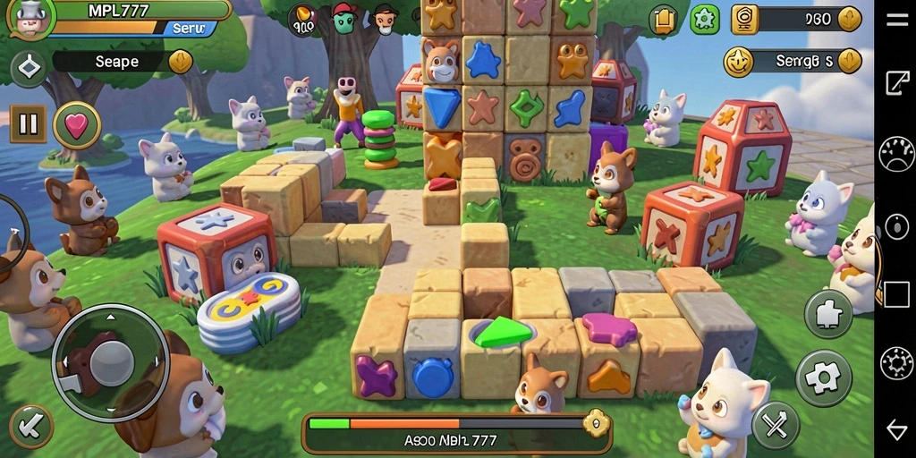 Screenshot gameplay MPL777 menampilkan tantangan Puzzle yang menarik.
