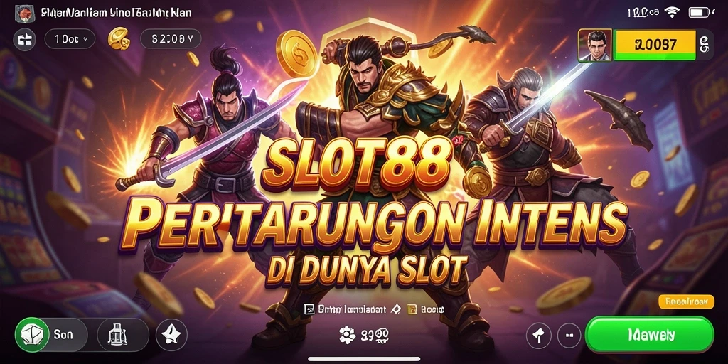Menampilkan gameplay intens dan menantang di SLOT88.