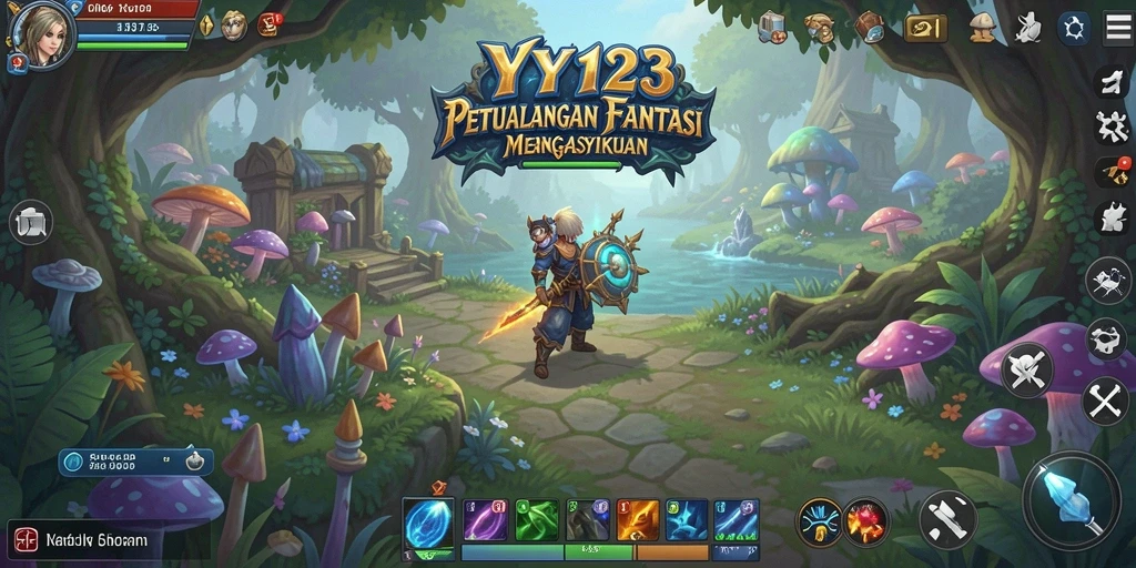 Screenshot gameplay YY123 menampilkan pertarungan seru dan grafis menawan.